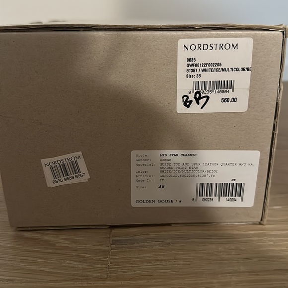 Golden Goose Mid Star Private Edit Color: White/Ice/Multi/Beige; Discontinued - Picture 6 of 8